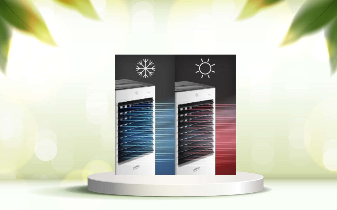 EKO‑AIR 3-in-1: raffrescatore, scaldino e umidificatore per il comfort tutto l’anno
